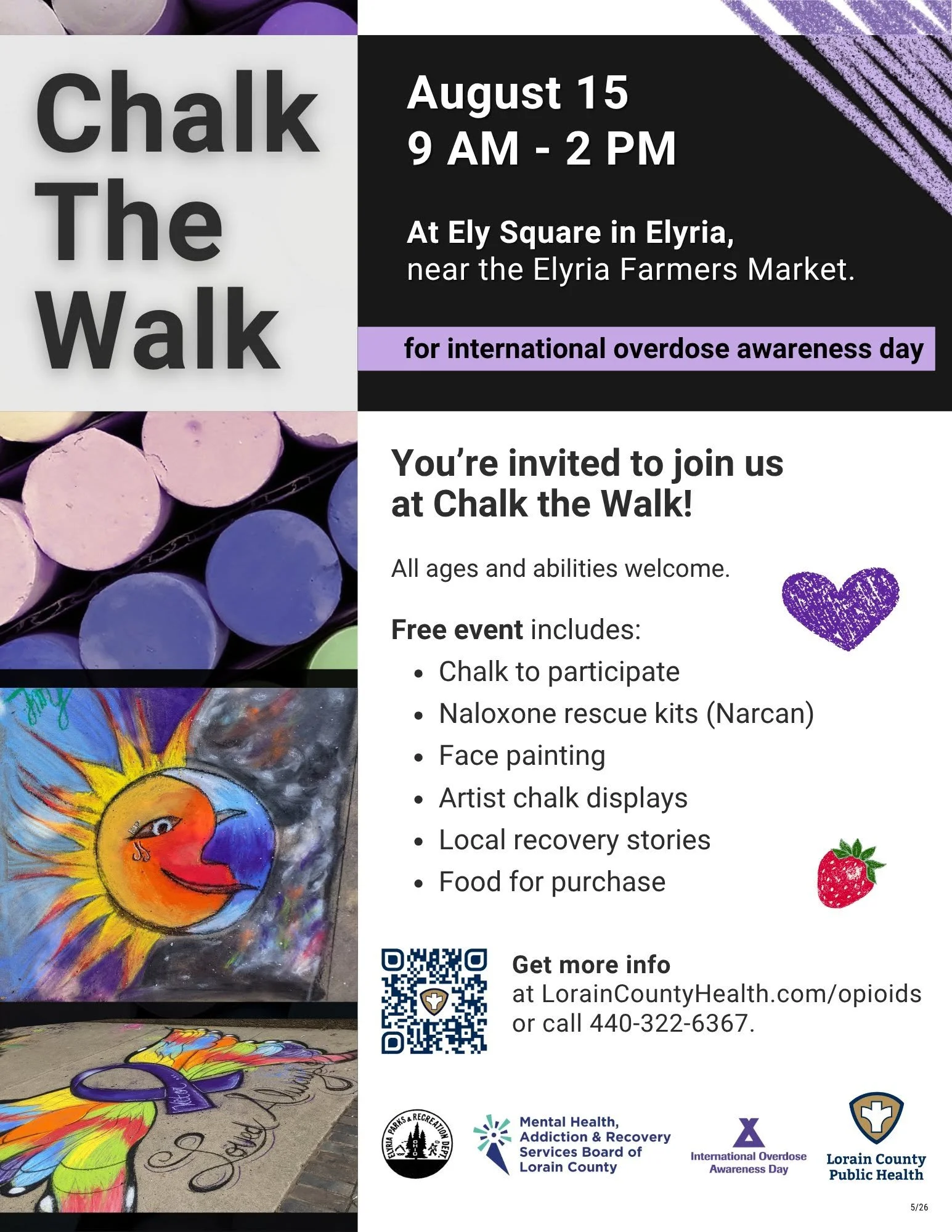 Chalk the Walk Lorain County