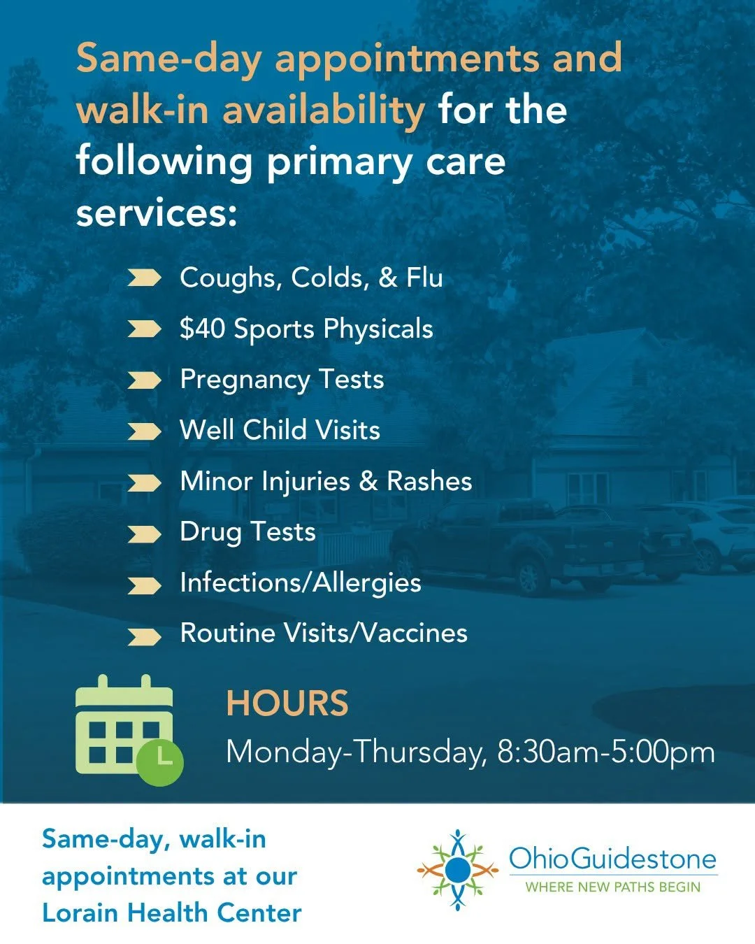 OhioGuidestone Lorain Health Center Primary Care