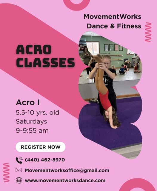 ACRO Classes MovementWorks Dance &amp; Fitness 