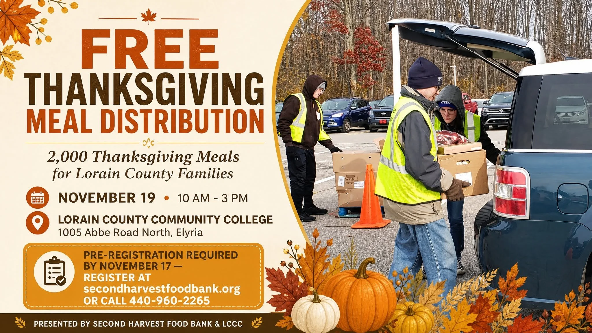 Free Thanksgiving Meal Distribution Sign Ups