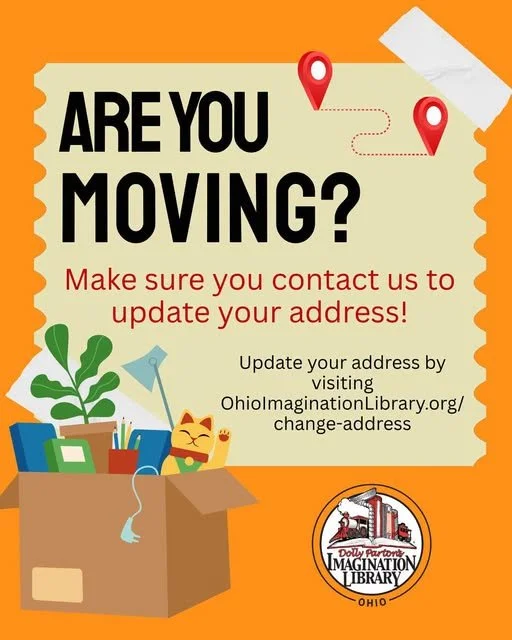 Moving? Make sure to update your address!