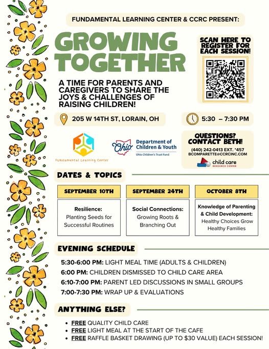 September &amp; October 2026 Parent Cafe Series