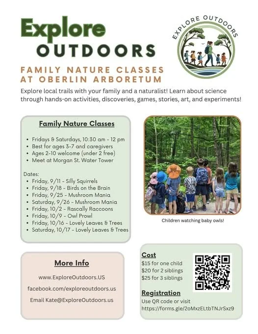 Explore Outdoors Family Nature Classes