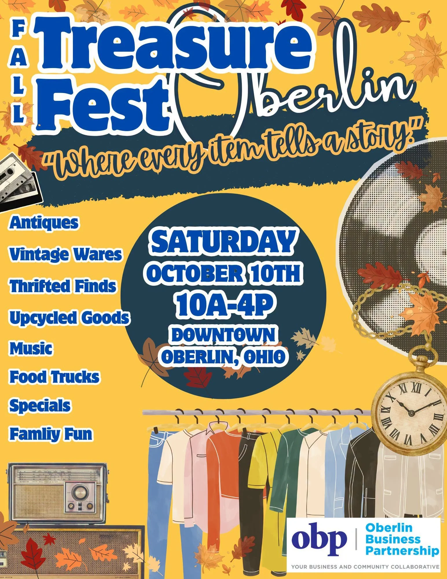 OBP’s Fall Treasure Fest