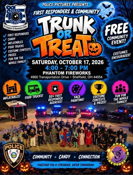 First Responders &amp; Community Trunk or Treat!
