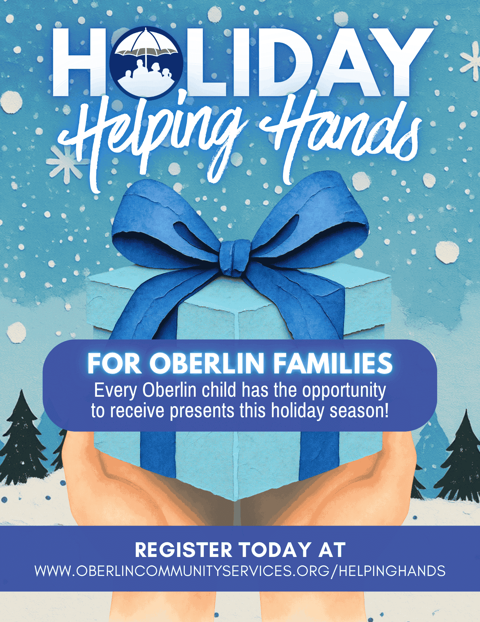 Holiday Helping Hands Gift Registration is NOW OPEN!