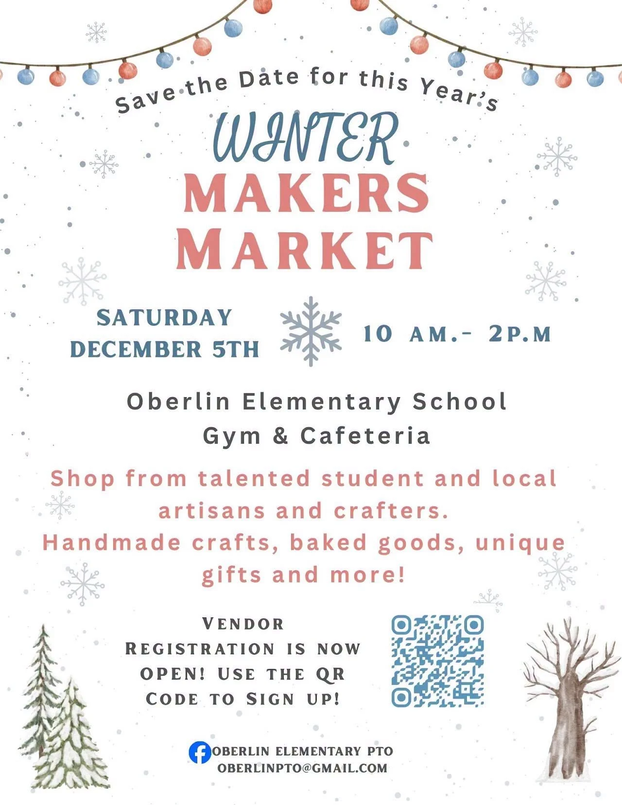 Winter Makers Market at OES
