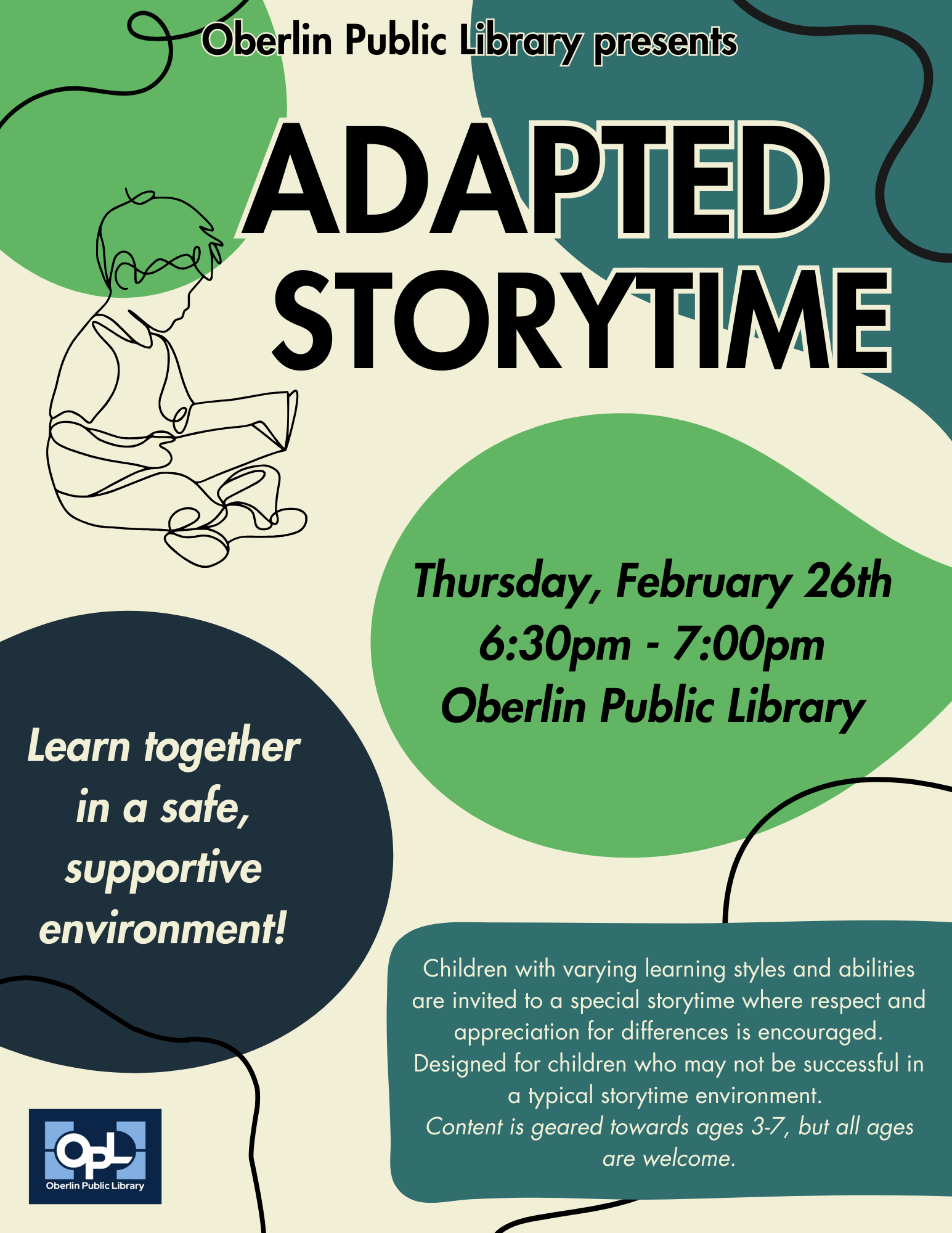 Oberlin Public Library • Adapted Storytime