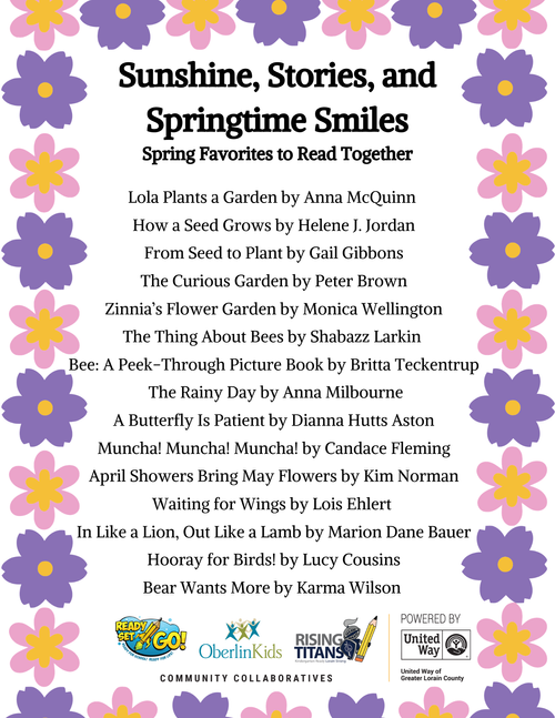 📚 Spring-Themed Book List — OberlinKids