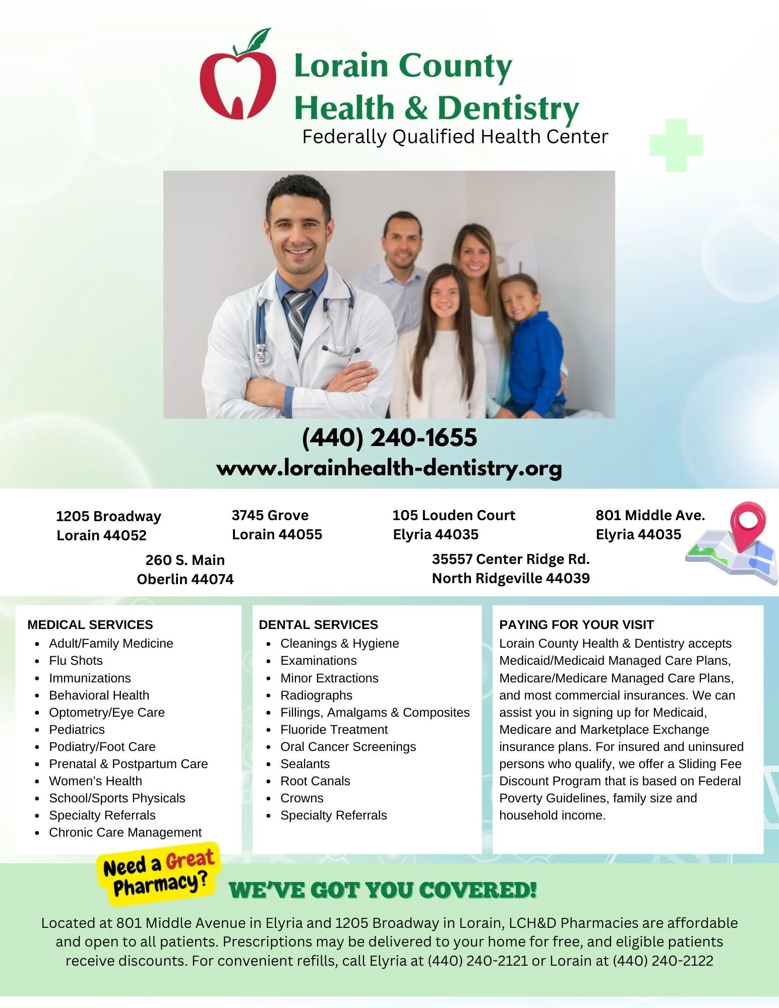 Lorain County Health & Dentistry — Your Local Health Care Home