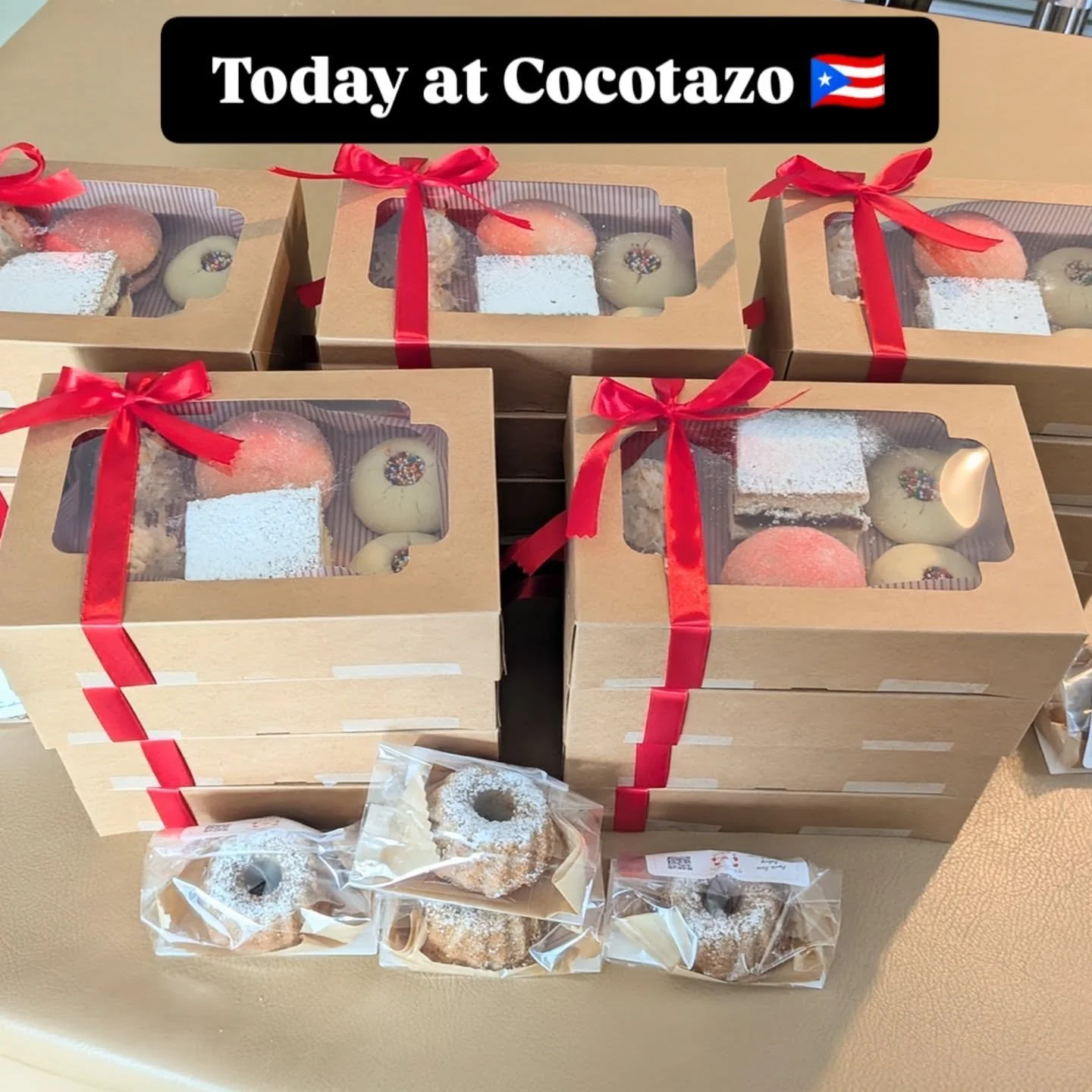 We be at @cocotazocateringllc in @lamarquetanyc with these cute little boxes. Come through 💃🇵🇷