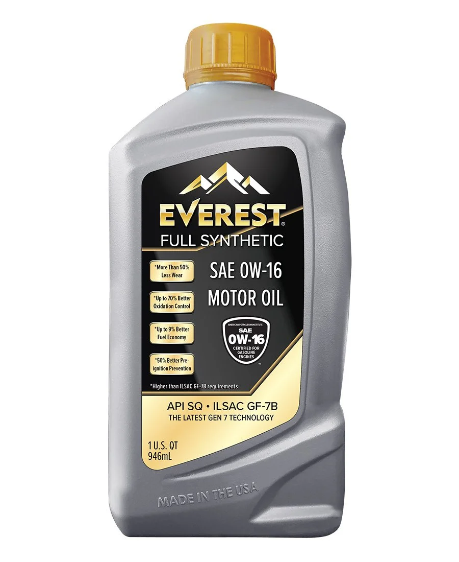 Everest Full Synthetic SAE 0W-16 SQ GF-7B Motor Oil