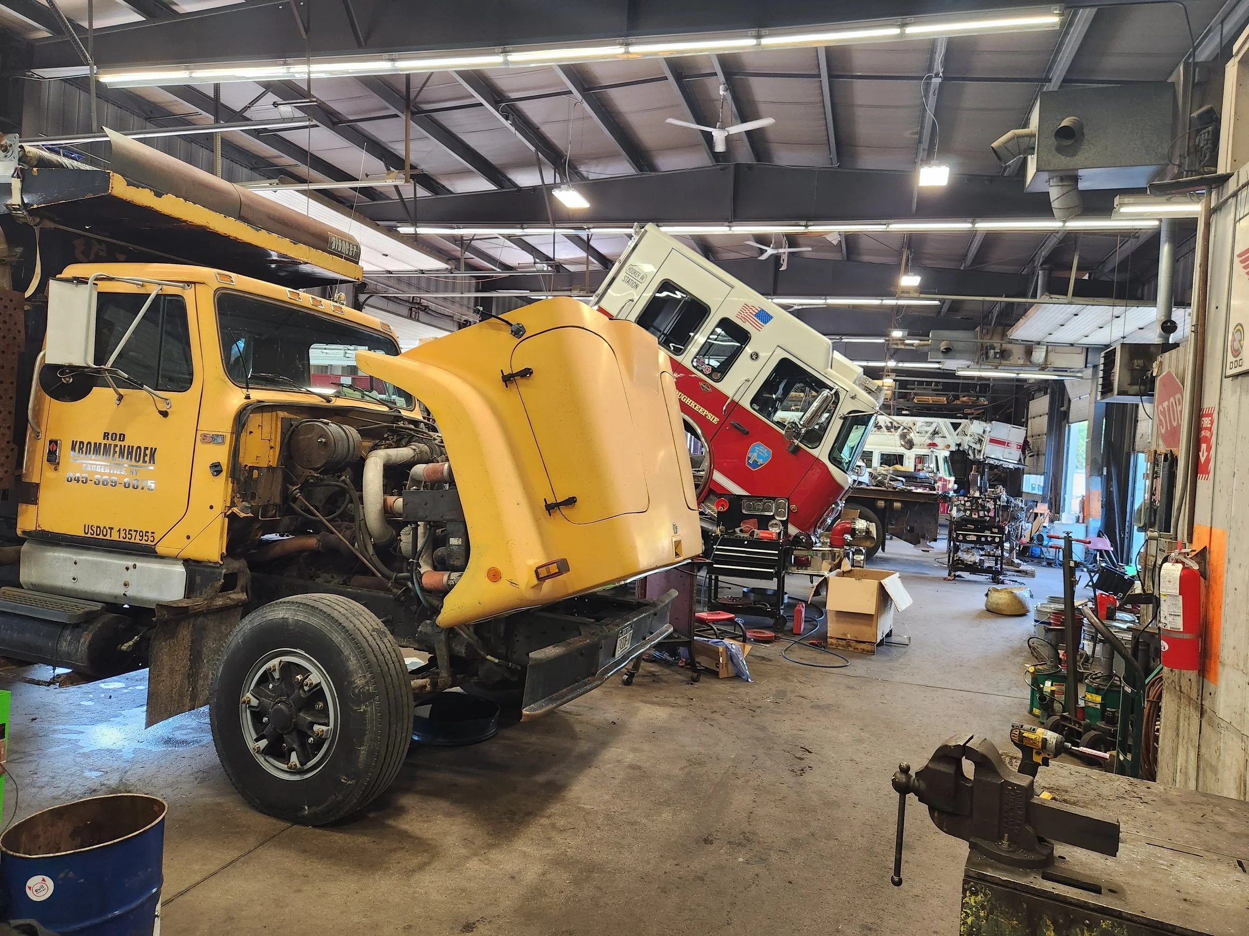 We keep equipment going for our community that doesn't stop.