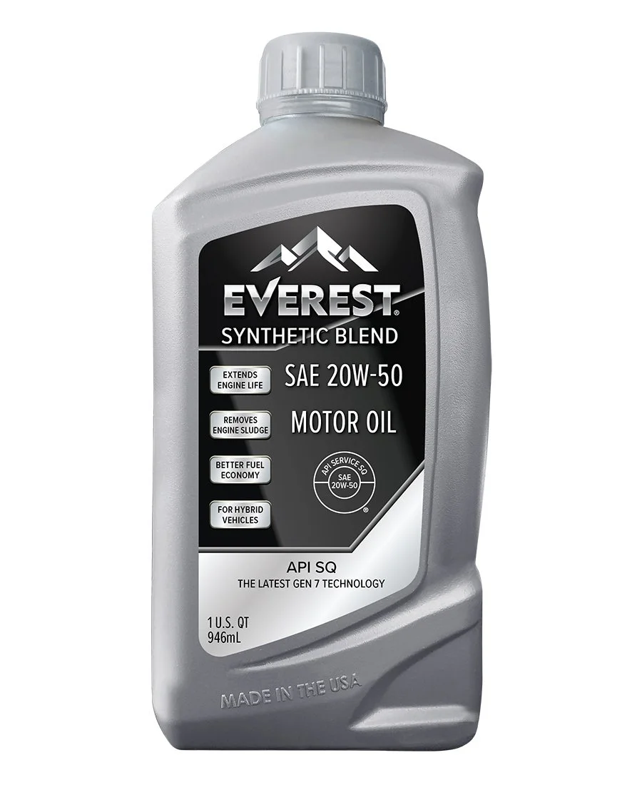Everest Synthetic Blend SAE 20W-50 SQ Motor Oil