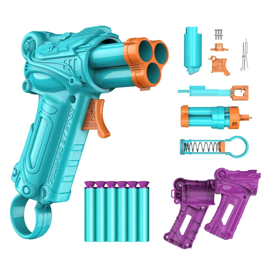 Build it Yourself Retro-Shot™ Tri-Fire Blaster Kit