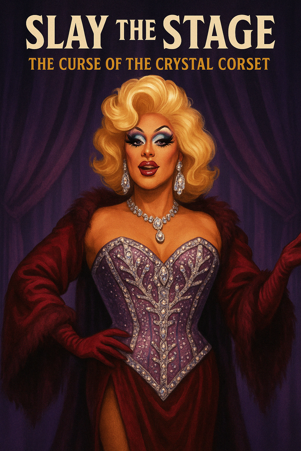Slay the Stage: The Curse of the Crystal Corset - Sketchbook PlayPack