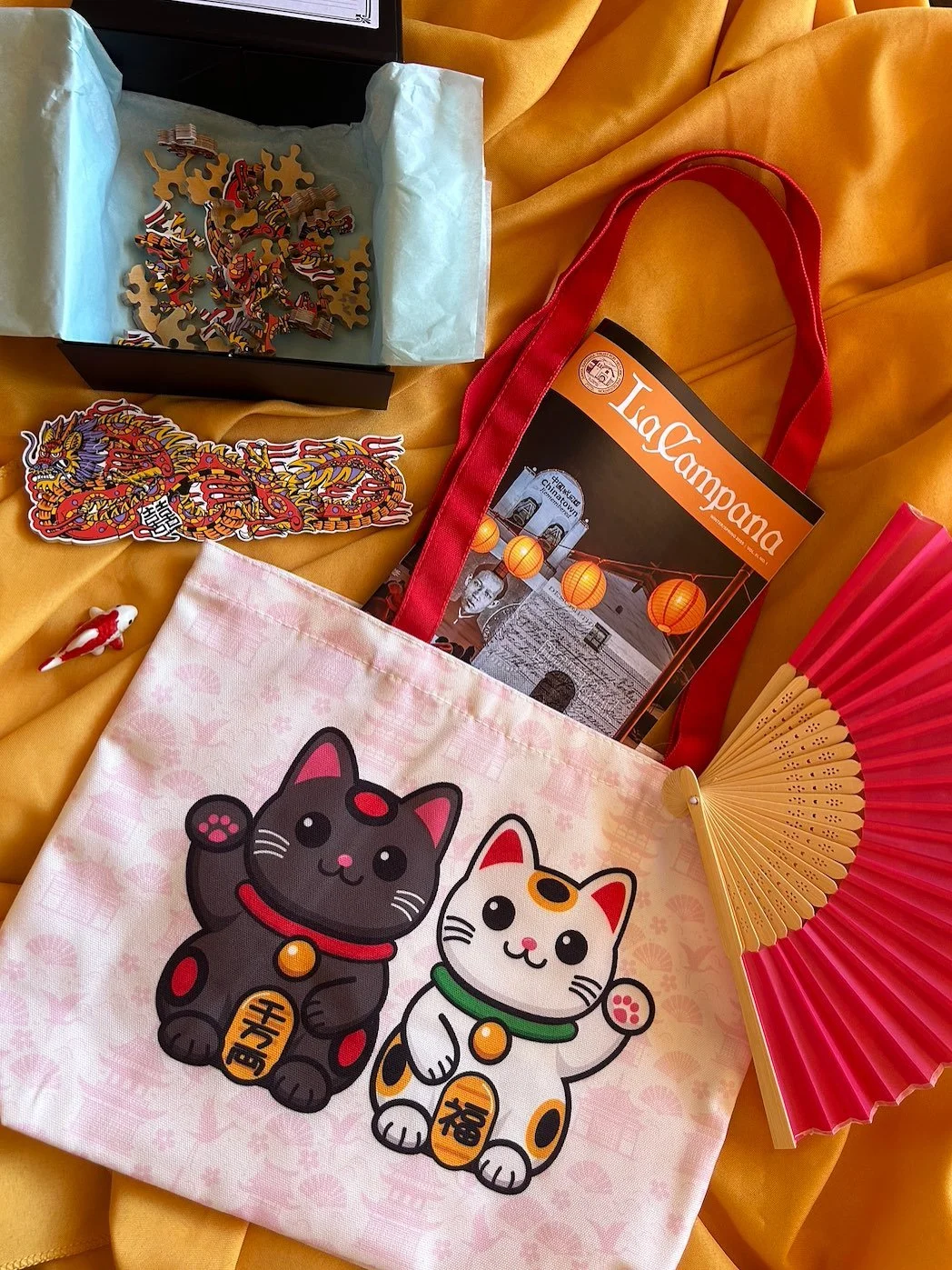 New items have arrived at our gift shop just in time for Sunday&rsquo;s Asian American Neighborhood Festival. Come by El Presidio de Santa B&aacute;rbara State Historic Park and check out our new selection of tote bags, stickers and more! Be sure to 
