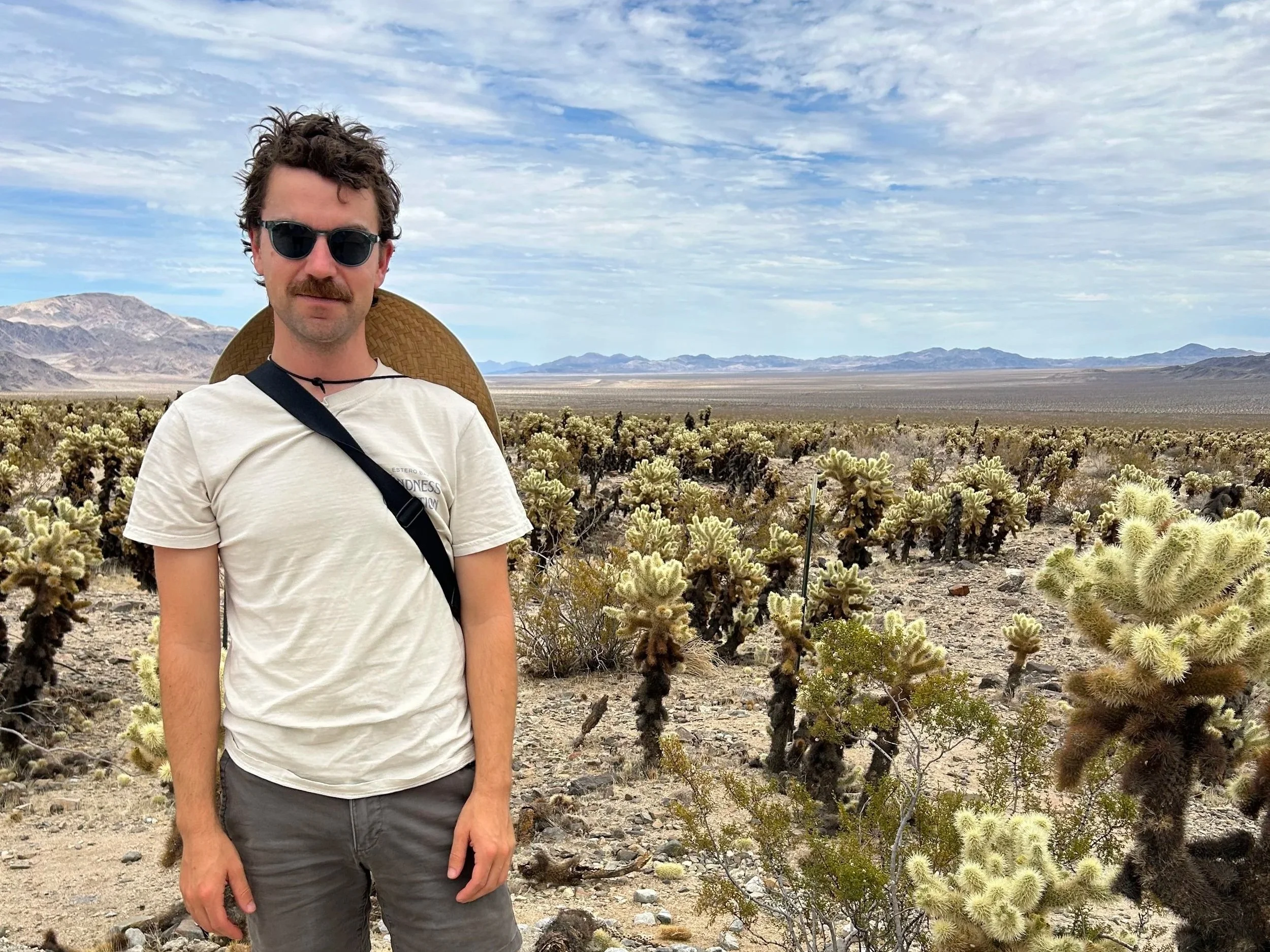 Tucker at Joshua Tree National Park