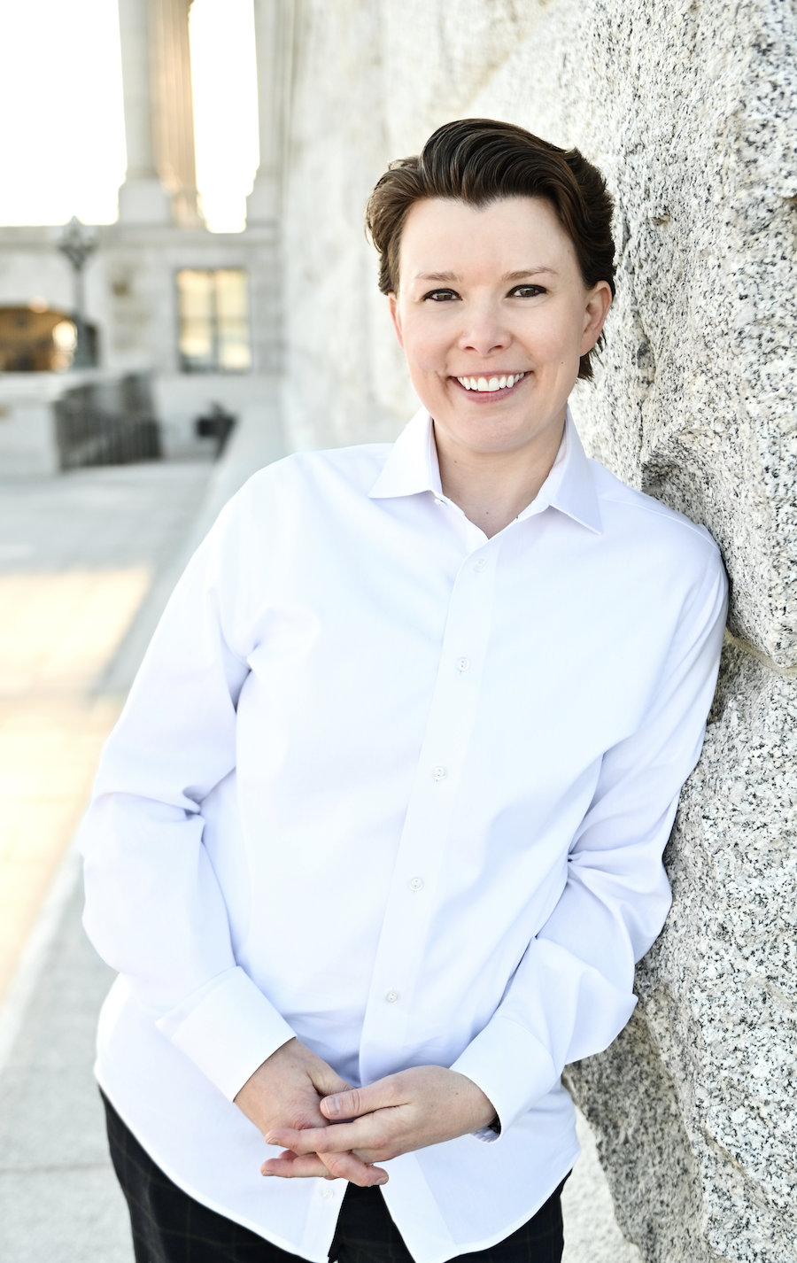 Q Porschatis, LCSW, EMDR-certified trauma therapist and founder of Salty Counseling in Salt Lake City, Utah.