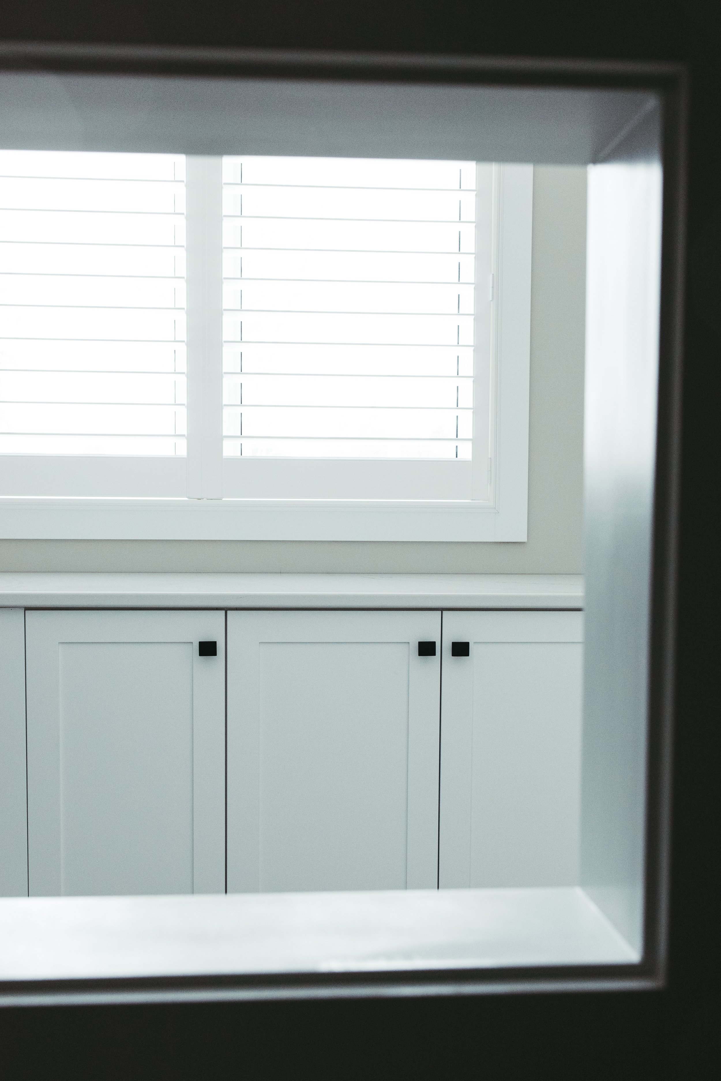 Walk in Closet to Laundry Window