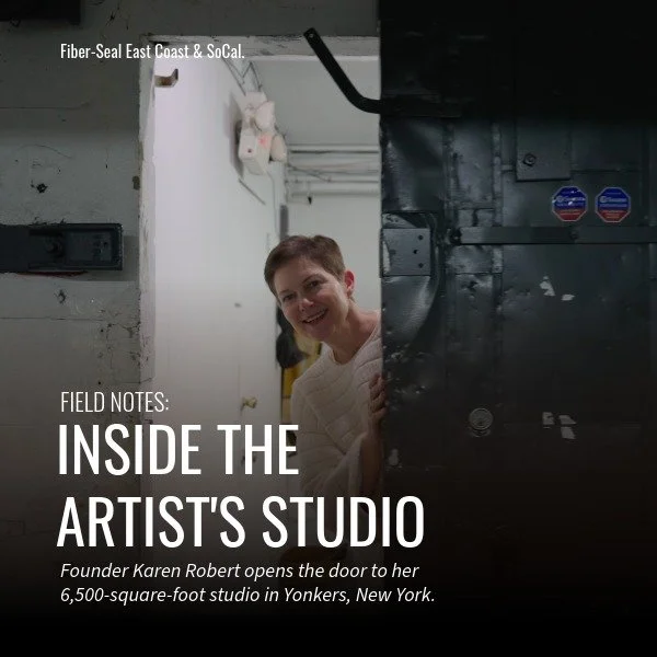 Inside the Artist's Studio: Karen Robert of Aux Abris