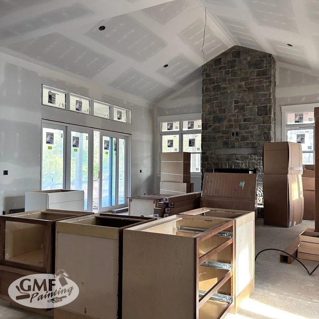 Prepping for interior painting 🫣!

🎨: coming soon!

#gmfpainting #sherwinwilliamspaint #homedesign #homedecor