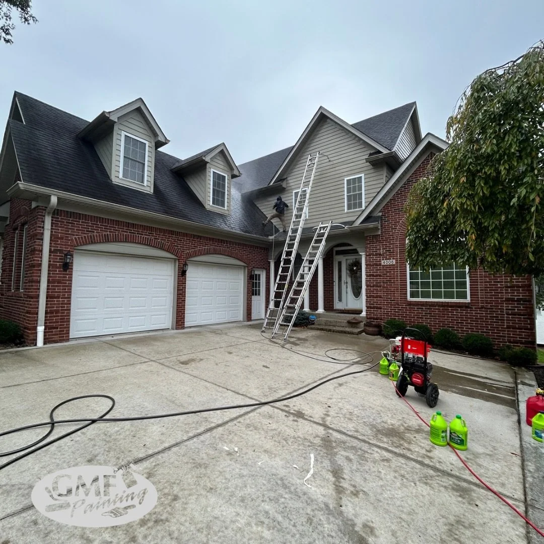 Deck painting and concrete sealing🫣! 

Call: (502)524-1481