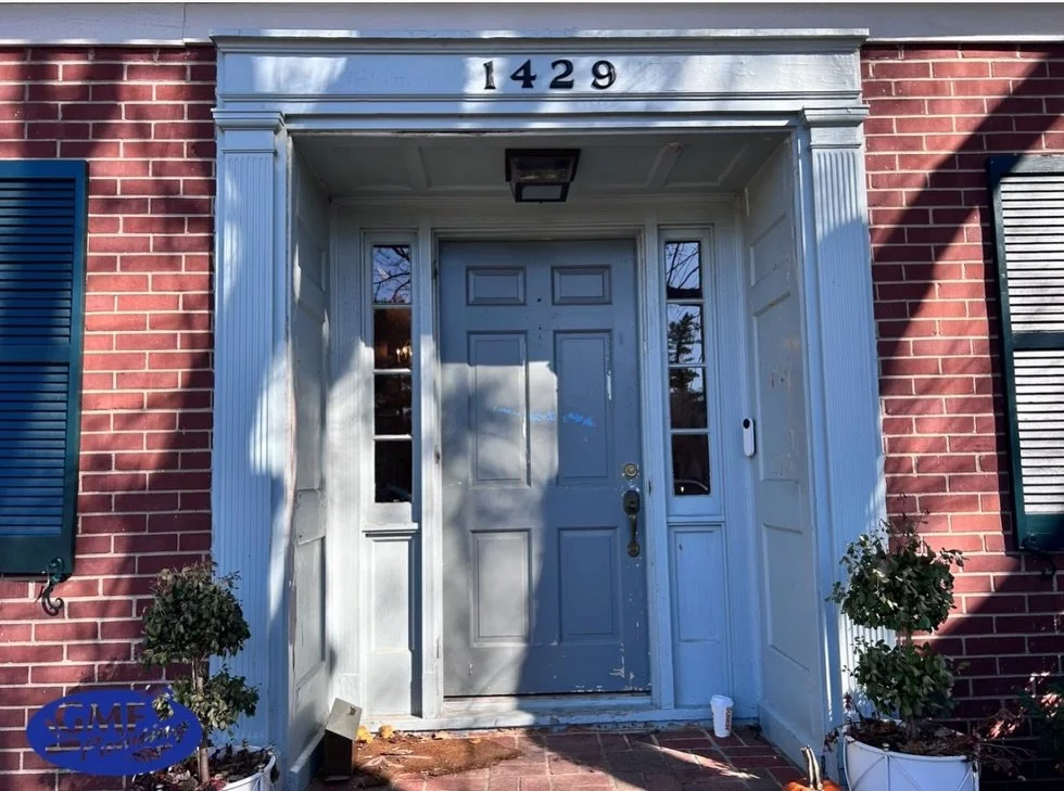 Before and After a fresh coat of paint and a little fixing up on the trim

#gmfpainting #exteriorpainting