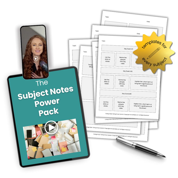 Subject Notes Power Pack