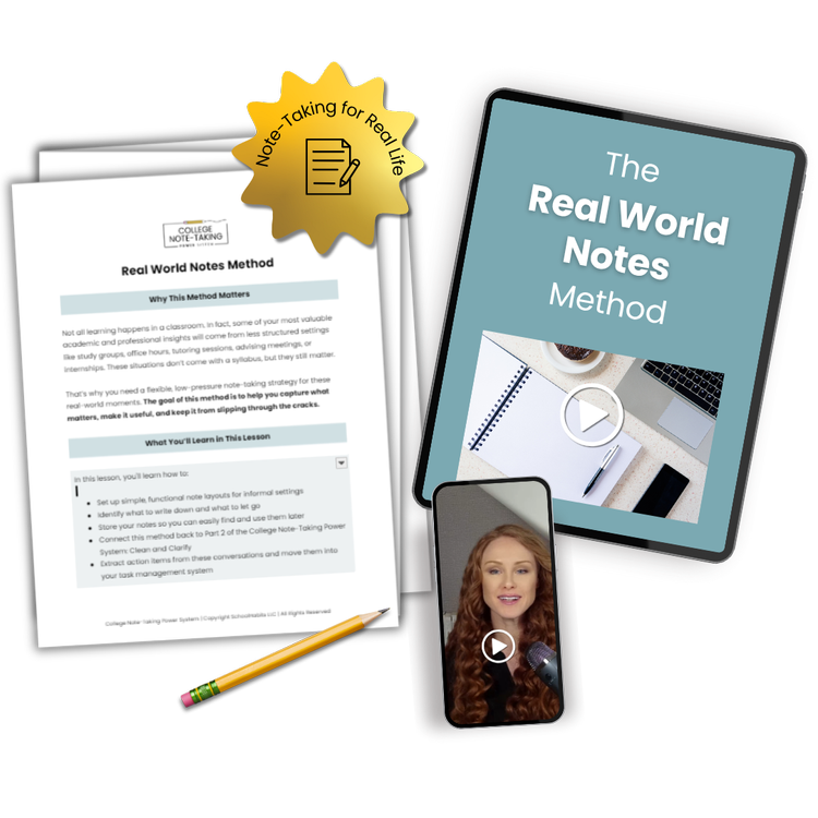 The Real World Notes Method