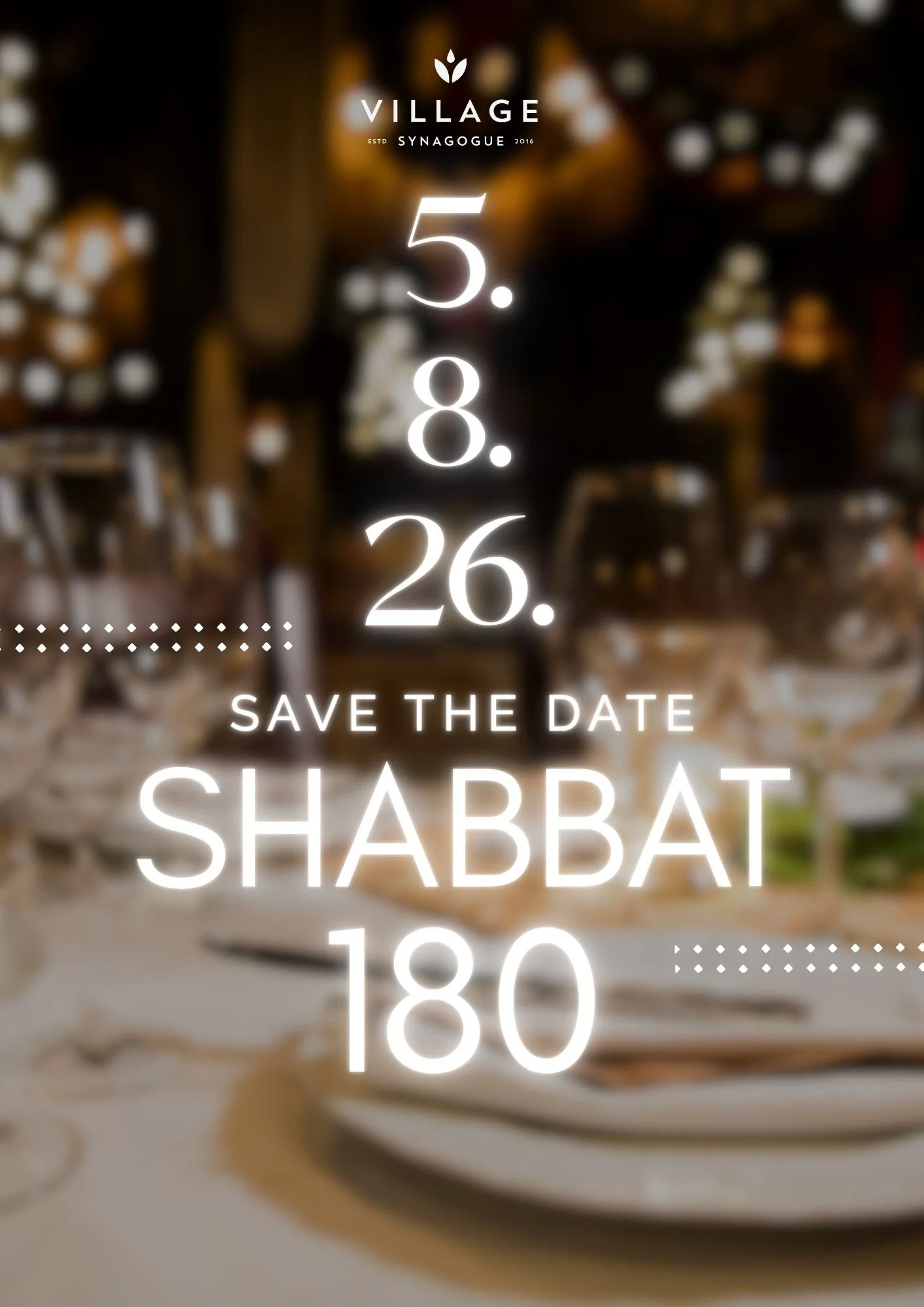 Shabbat 180 - Open Seating