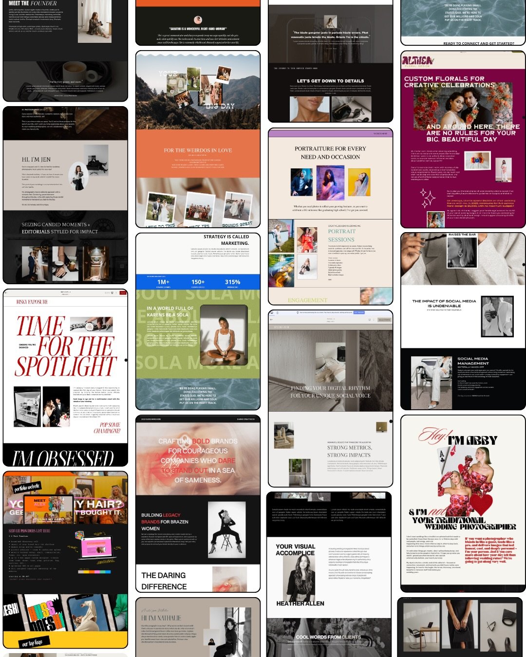 [ SWIPE ] You don&rsquo;t wanna miss these

I know you&rsquo;re questioning it already, yes, those ARE @honeybook smart Files.

Yes, they&rsquo;re all dreamy and very aligned to each photographers brand design. That&rsquo;s always the goal.
Hitting t