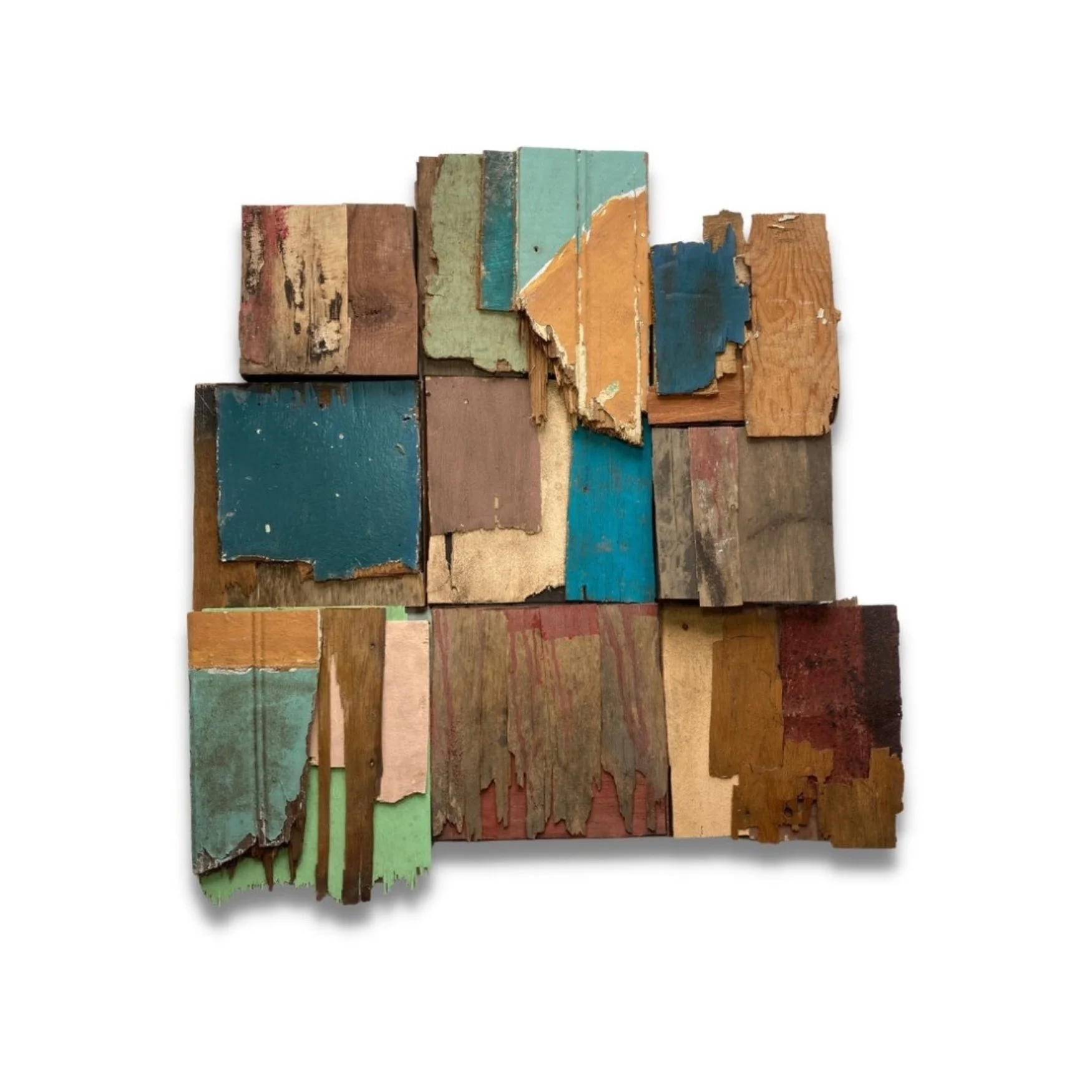 Sin título, 2022, Ensamblaje, maderas encontradas, dimensiones variables