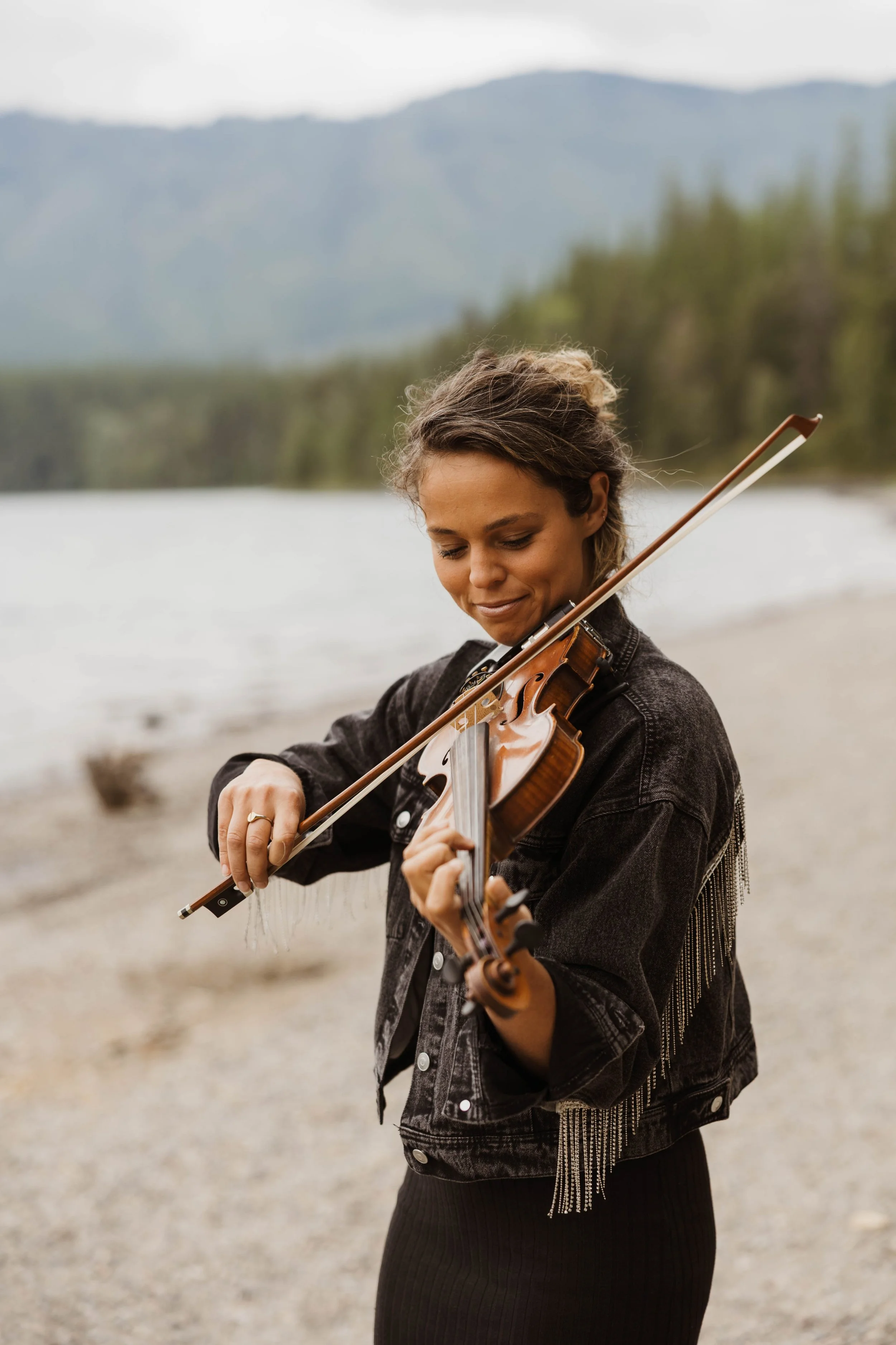 Beautiful Wedding Ceremony in the mountains