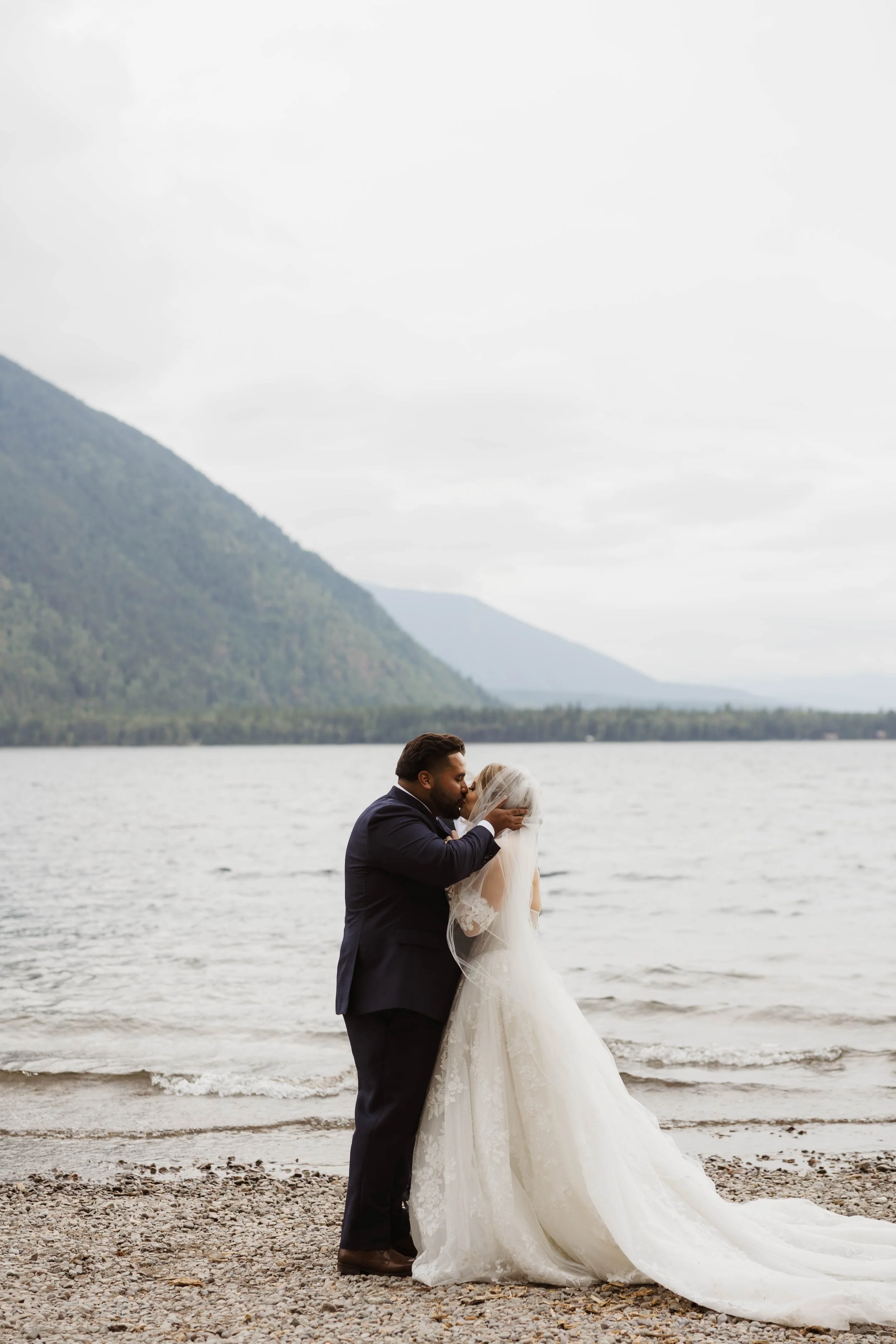 Lake McDonald Wedding Ceremony