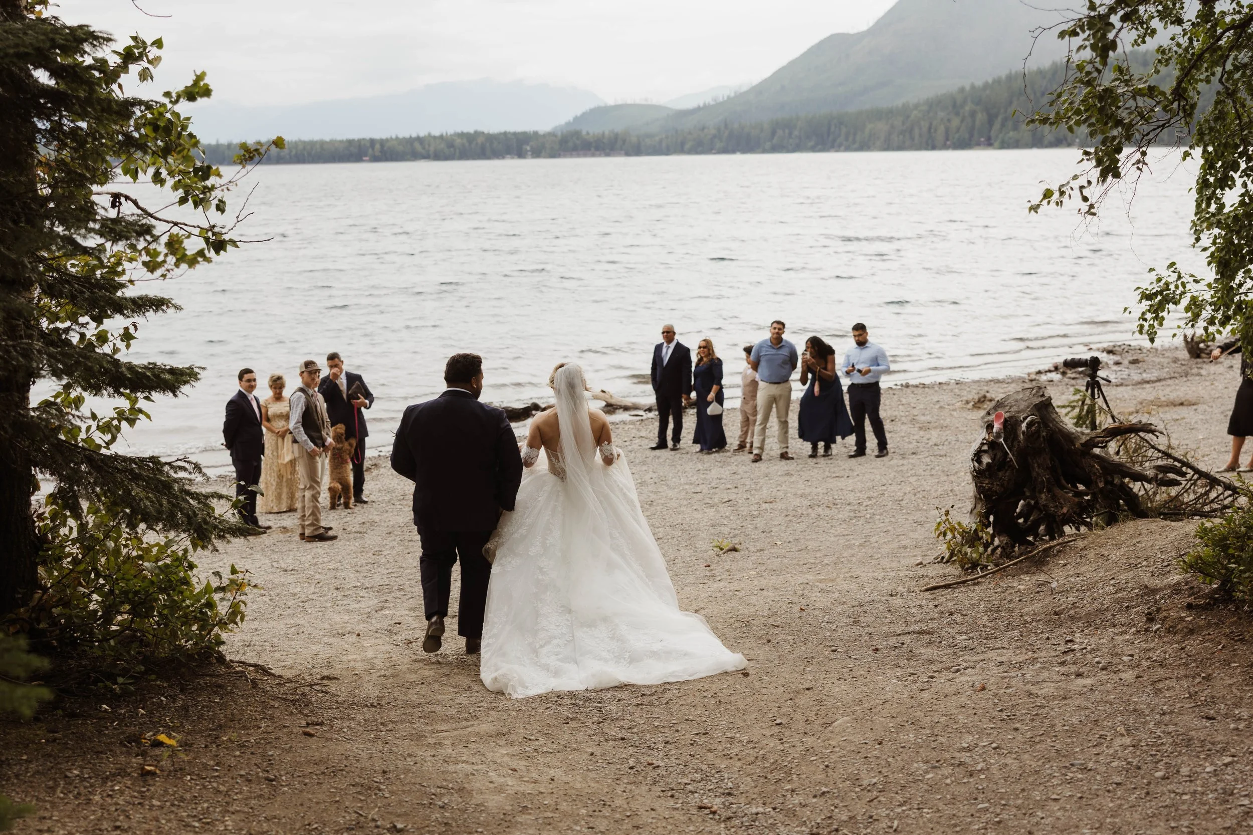 Glacier National Park Wedding Ceremony