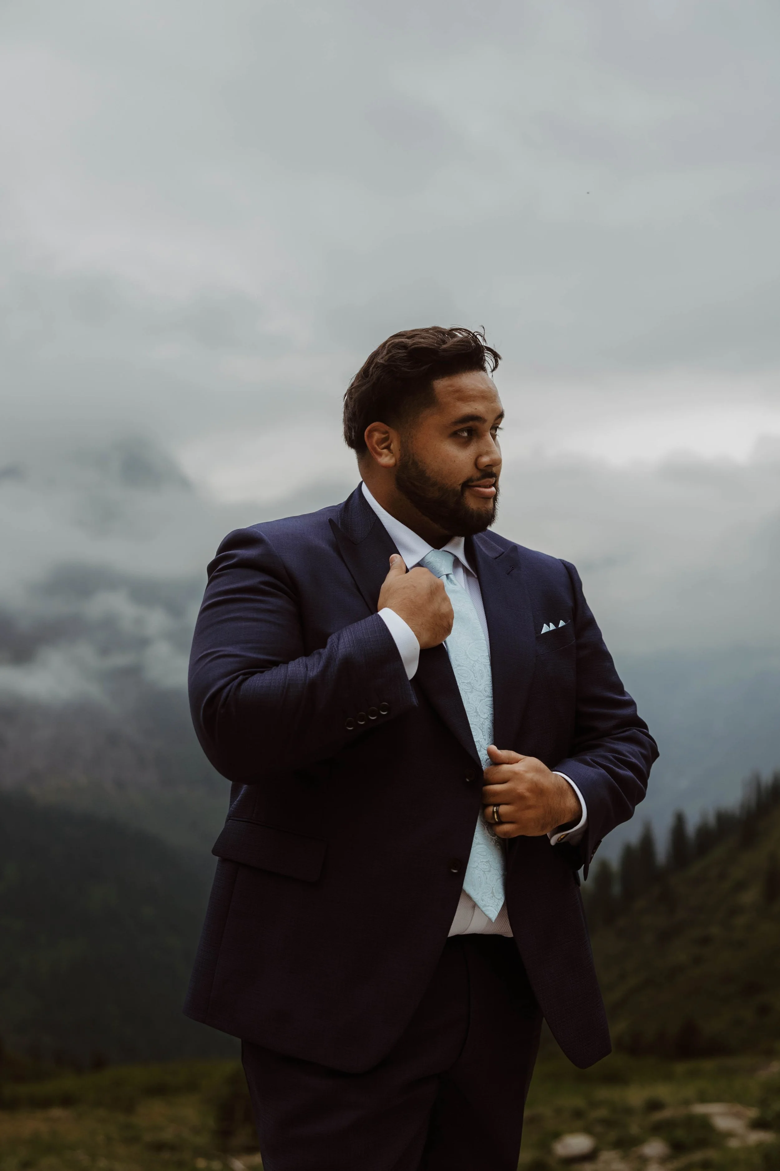 Moody Elopement Photographer