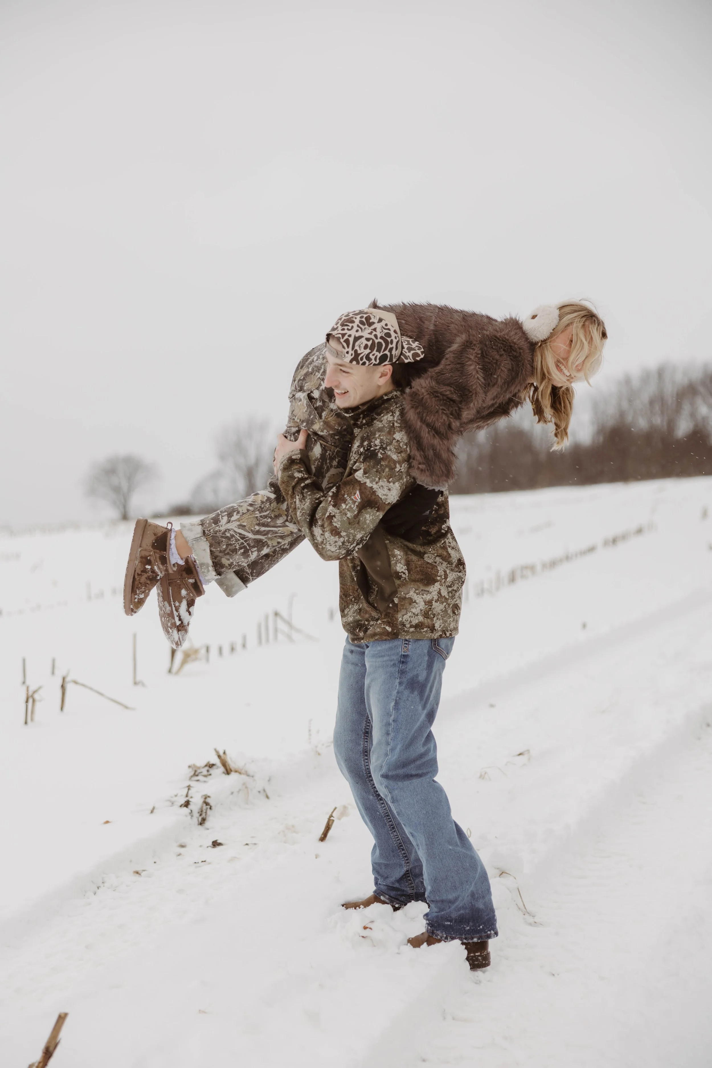 Snowy Couples Photos Inspiration
