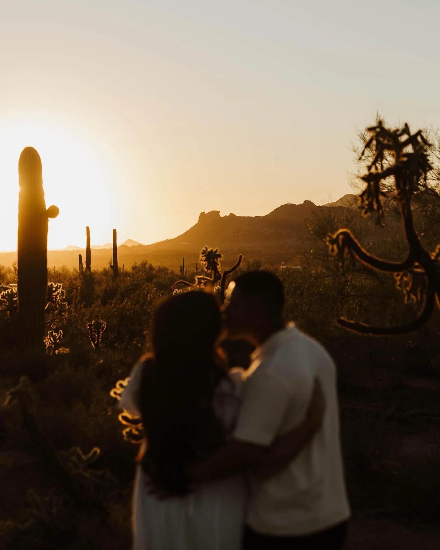 The Arizona Sky rained sunshine on these two last night ✨