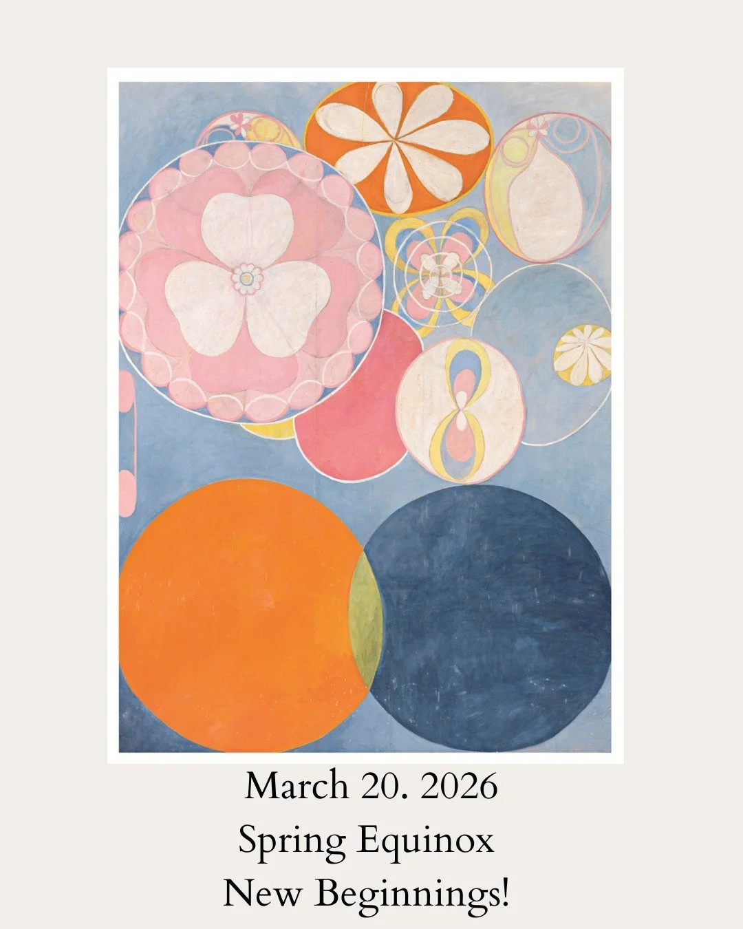 Painting By Hilda Af Klint #hildaafklint #springequinox2026