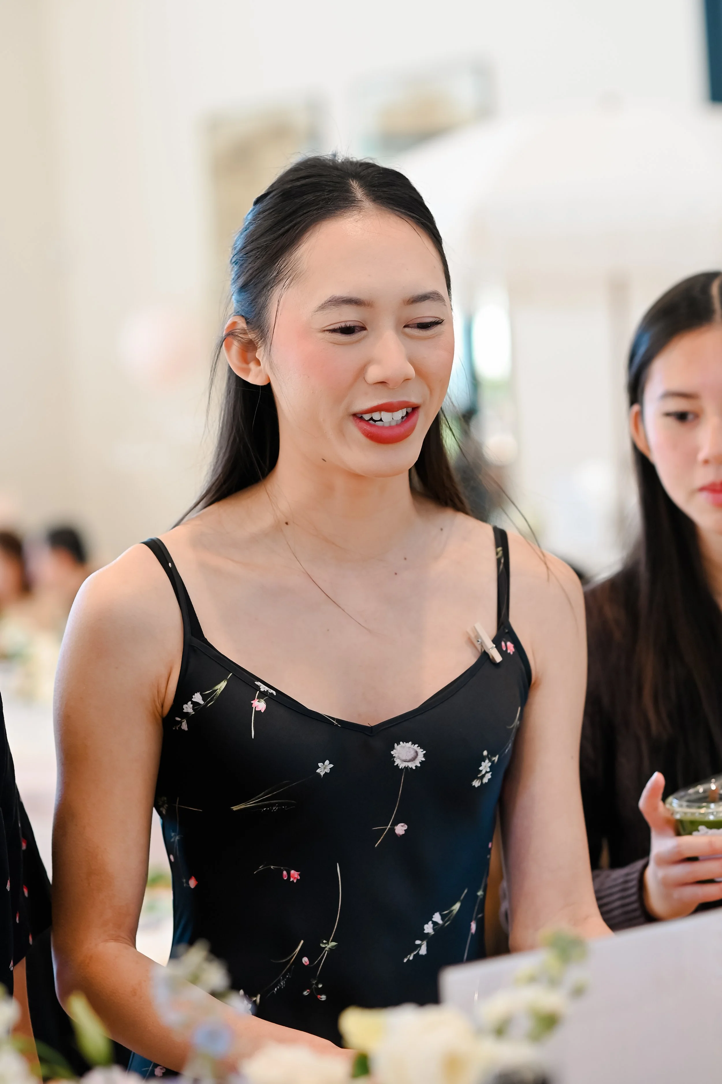 Guests gathered around The Soft Spot bar at a private catered event