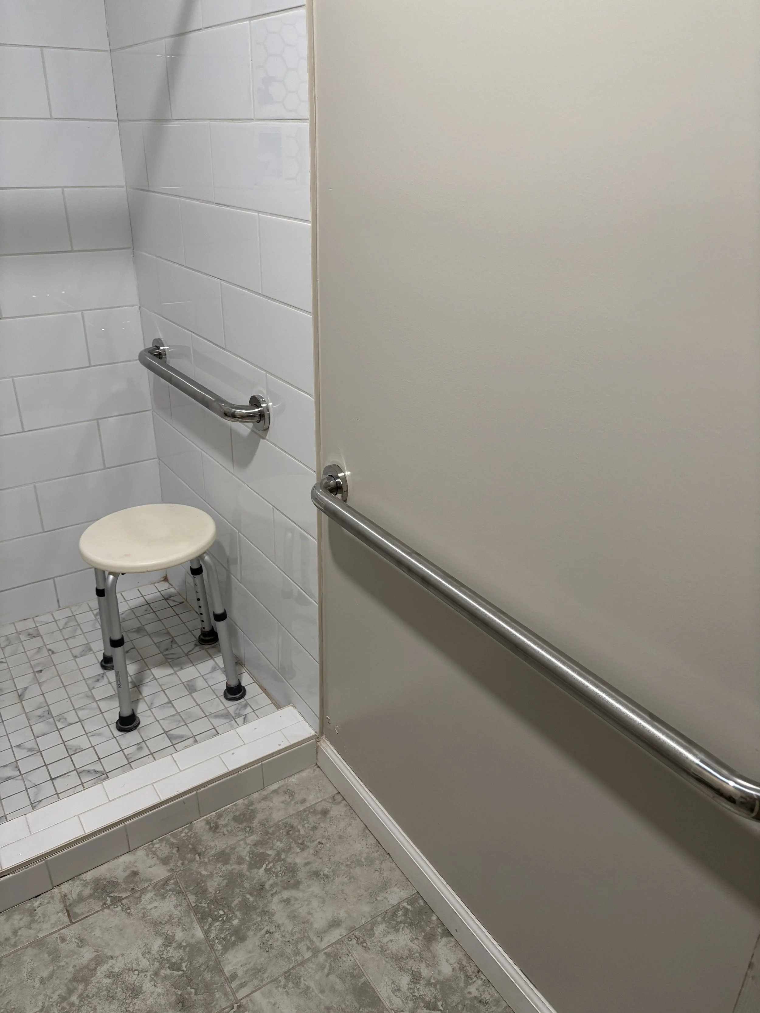 Harbin Home Outfitters installing grab bars in Baldwin County, AL