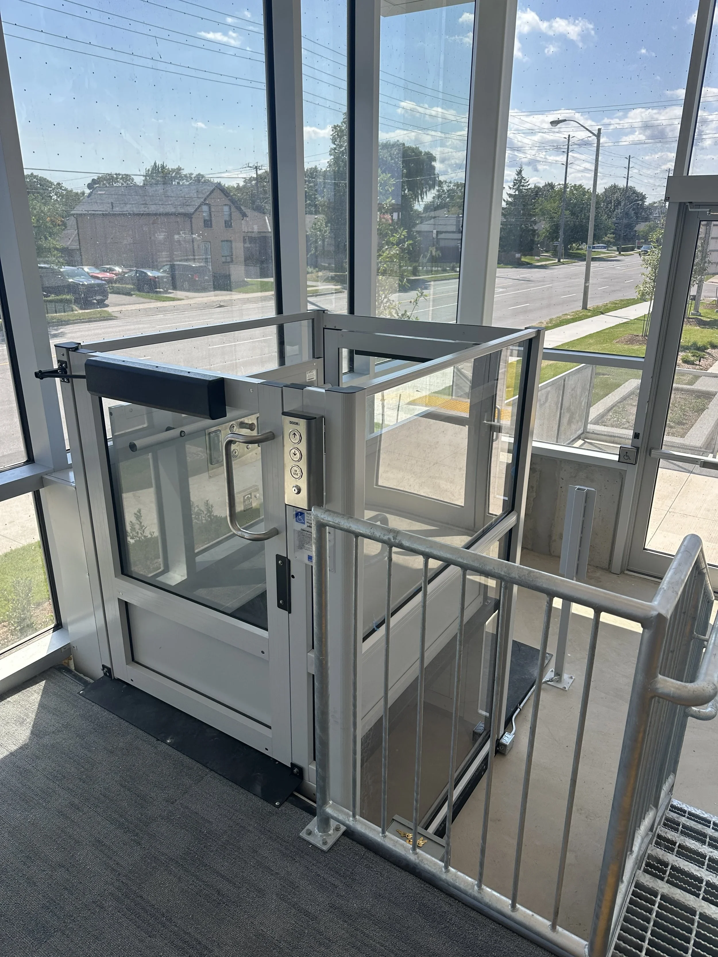 ADA-compliant commercial platform lift installation throughout the Southeast.