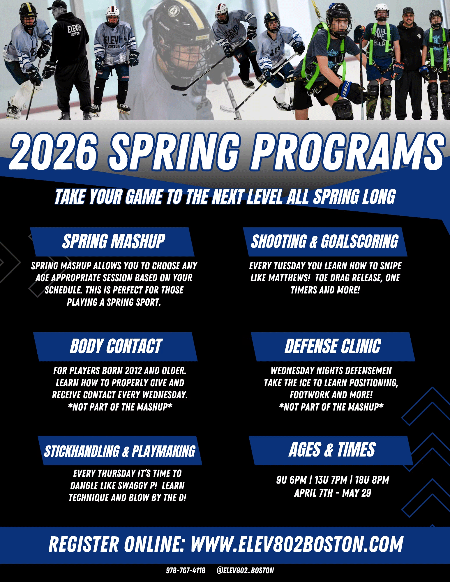Spring Program Overview — ELEV802 | Boston