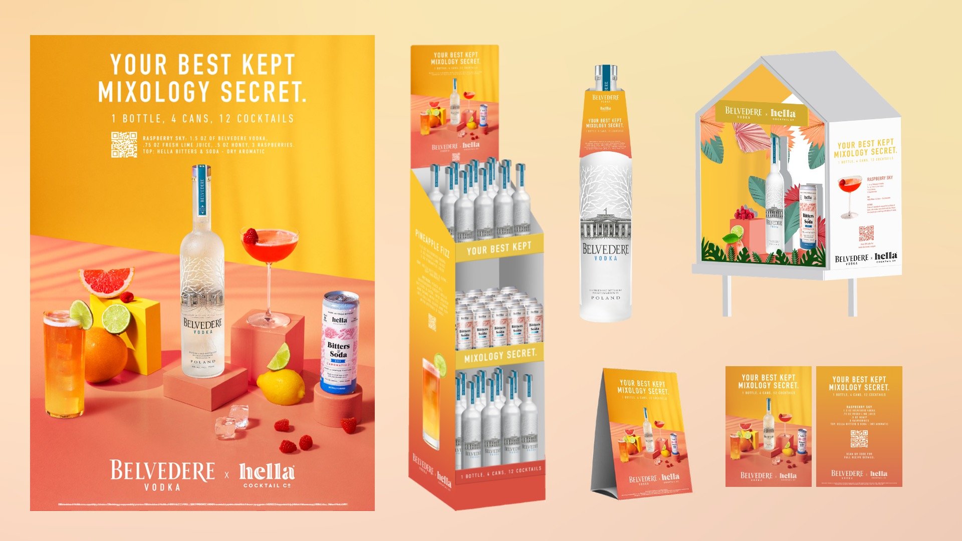 We developed a full suite of assets to maximize omnichannel impact—from co-merchandised displays and pole toppers to e-retail and social content. Every touchpoint was crafted to highlight the partnership visually, creating cohesion in store and onli