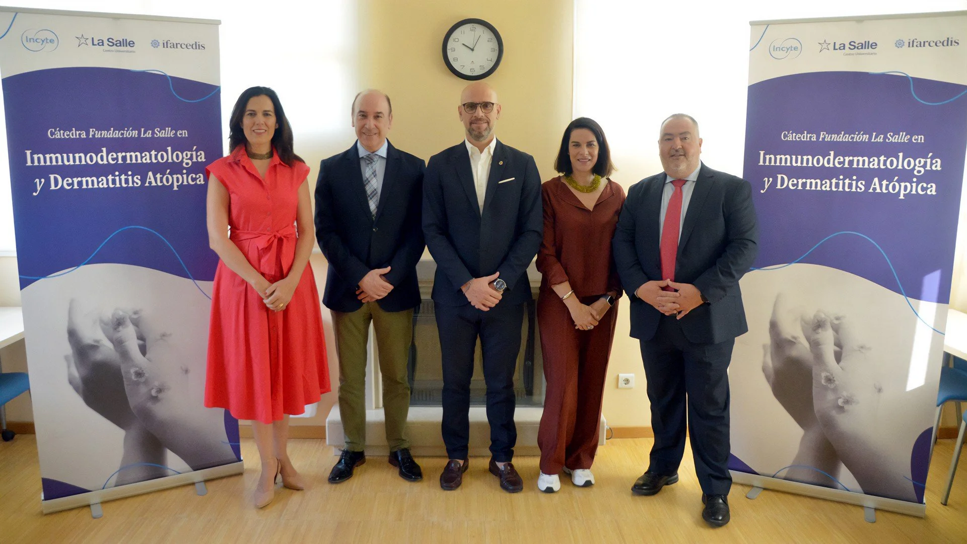 La Fundación La Salle, Incyte e Ifarcedis impulsan una Cátedra de Investigación en Inmunodermatologí