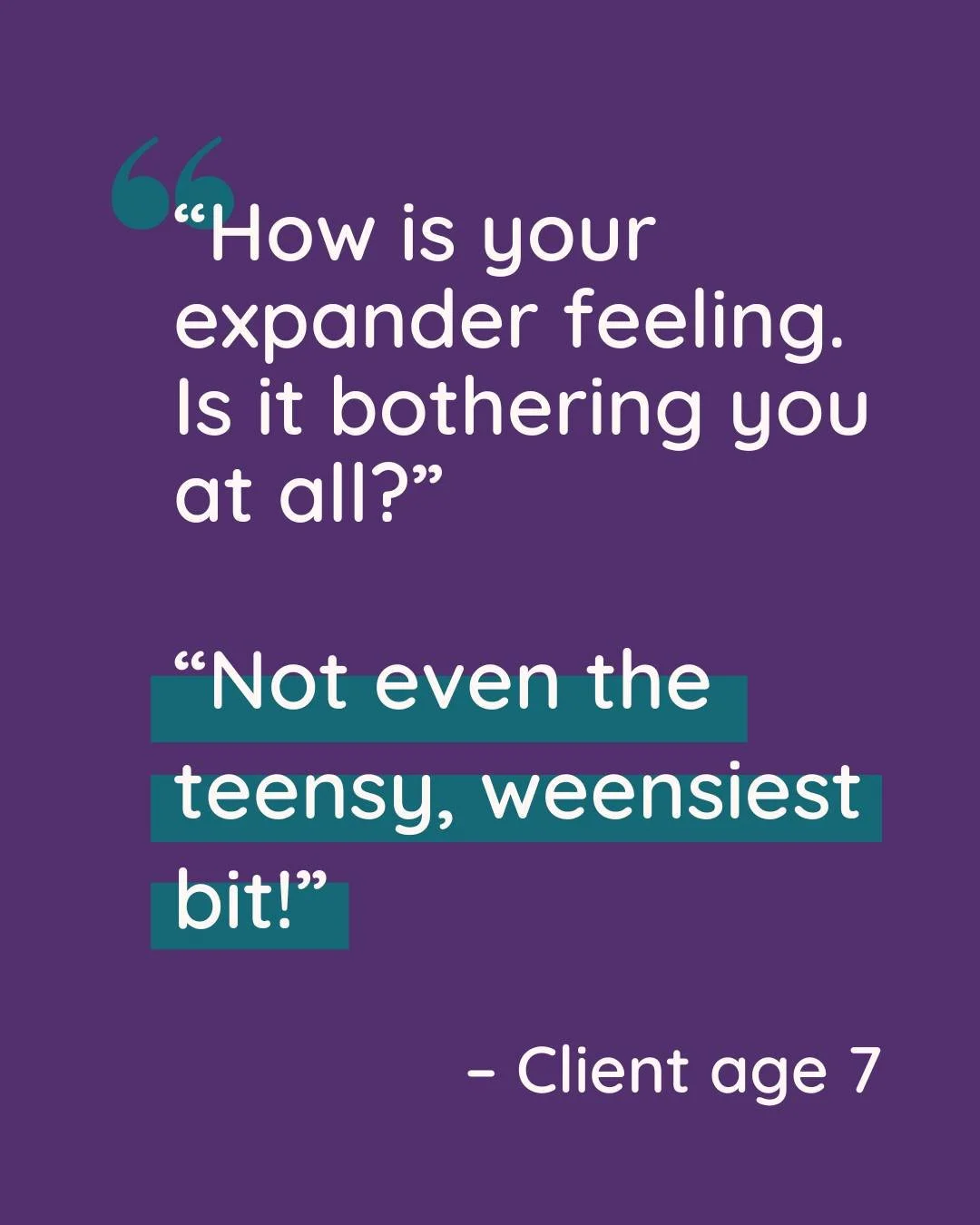 We have lots of kiddos getting expanders and we love to see it!

I see parents talking a lot about being nervous about expanders and not wanting their kids to be in pain. As a mom, of course I understand this! But we've had lots of kids go through th