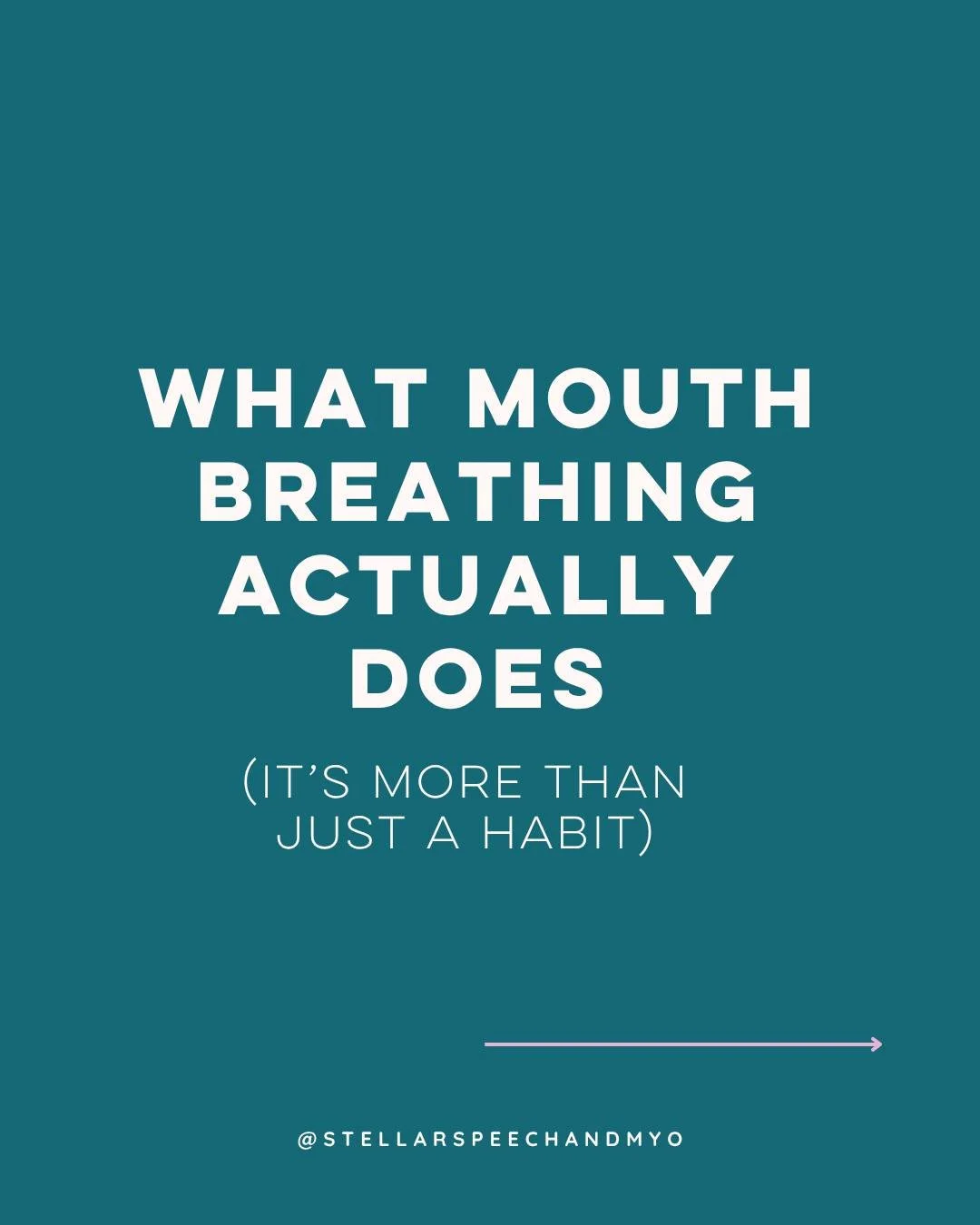 Mouth breathing is one of those things that blends into the background. Your child has always done it. Their sibling does it. You probably did it as a kid.

But habitual mouth breathing is not just a quirk. It has real downstream effects on sleep, de