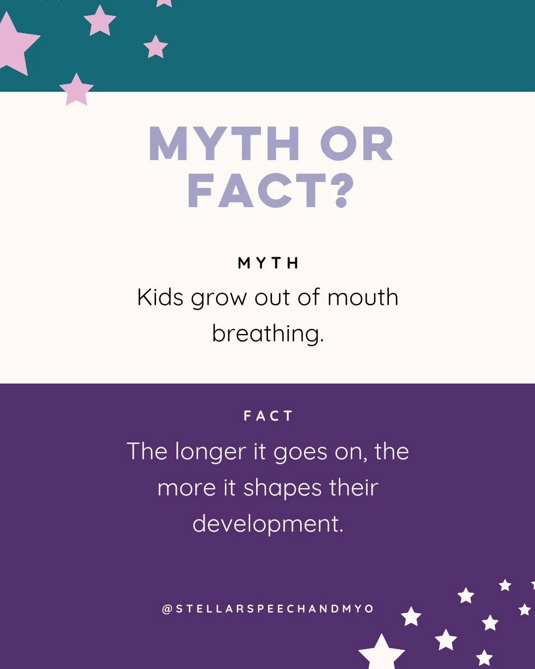 I hear this one a lot. "We'll wait and see if he grows out of it."

And I understand why. Kids do outgrow a lot of things. But mouth breathing tends to do the opposite. It reinforces itself over time and starts to affect how the jaw grows, 