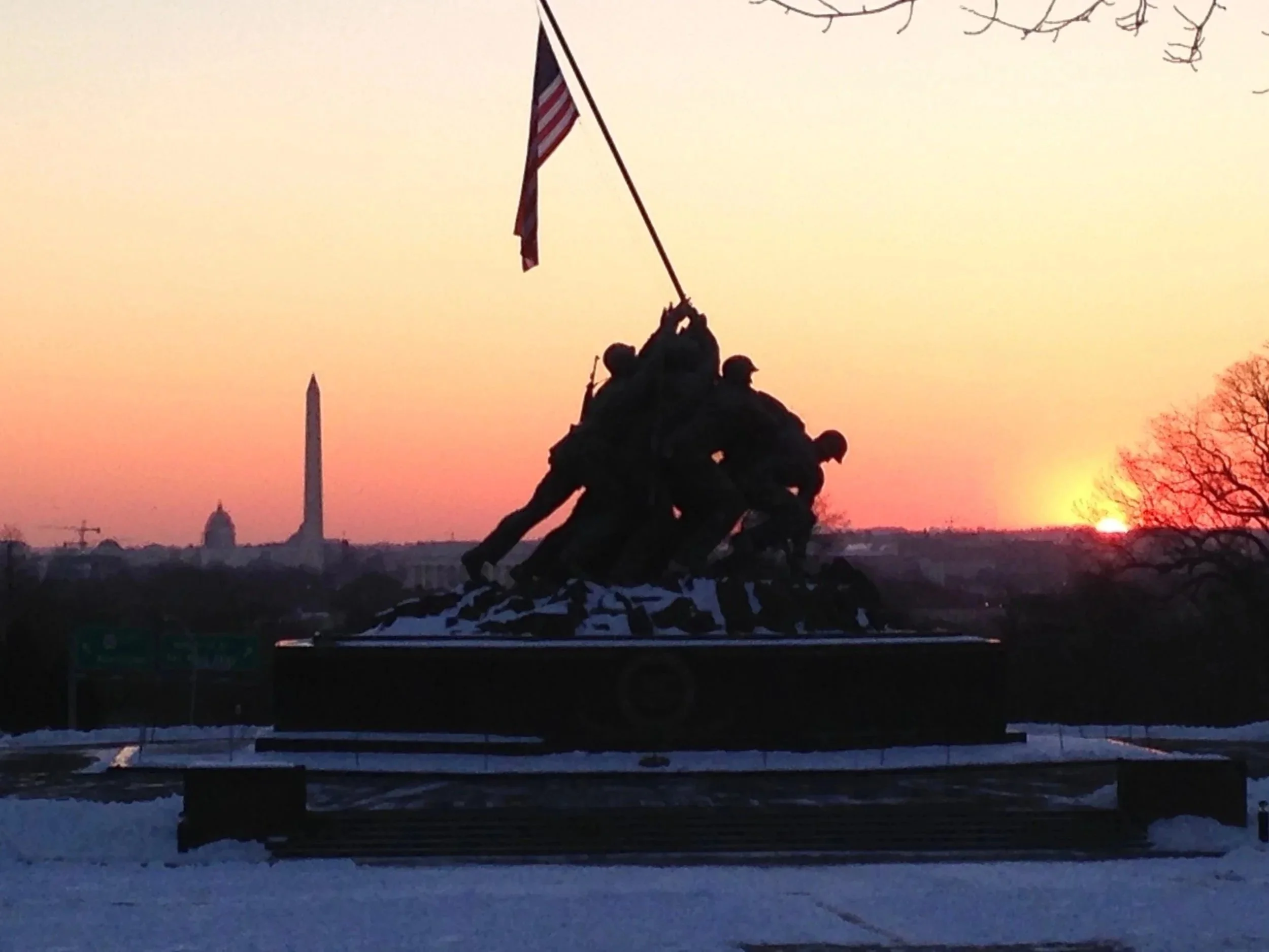 Marine Corps Memorial Shot by Sean G.